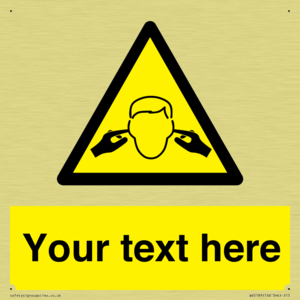 Custom Noise Hazard Sign